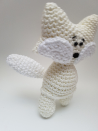 Crochet fox rattle