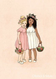 Postkarte Belle & Boo Blossom Buddies