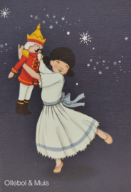 Belle & Boo ansichtkaart Nutcracker Clara