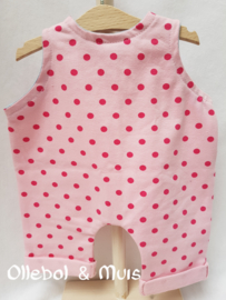 Pink Jumpsuit waldorf doll 15/16 inch