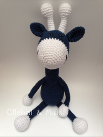 Crochet giraf dark blue