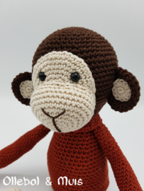 Crochet monkey chestnut