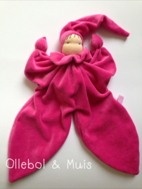 Fuchsia butterfly doll