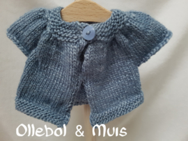 handgebreide vestjes voor poppen 33-38 cm