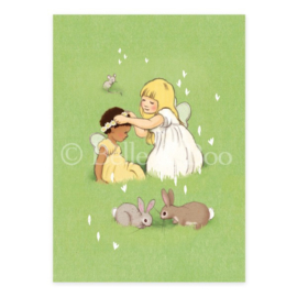 Belle & Boo Postkarte Daisy Chain Friends