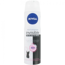 6 x Nivea -black&white for woman 150ml