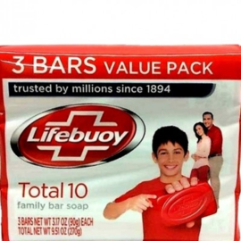 Lifebuoy Zeep 3x90gr – Total 10