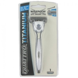 Wilkinson Houder Quattro Titanium + 1mesje