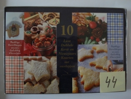 10 Marant Kerstkaarten nummer 44