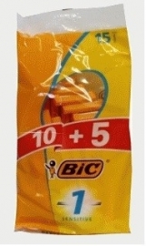 BIC Classic Sensitive Gevoelige Huid 10 + 5