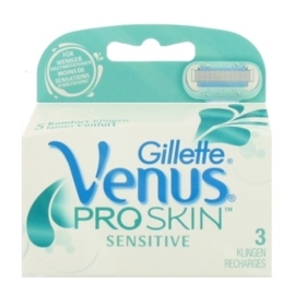 Gillette Scheermesjes Venus Pro Skin Sensitive 3 mesjes