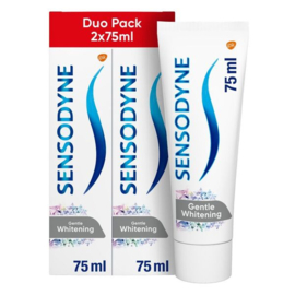 Sensodyne Tandpasta Gentle Whitening Duo Pack, 2×75 ml