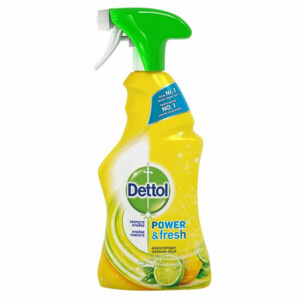 Dettol Power & Fresh Spray Citroen & Limoen Allesreiniger 500 ml