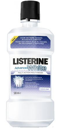 Listerine Mondwater Advanced White 500ml
