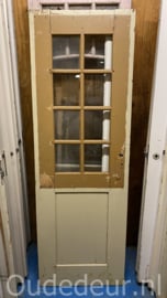 nr. 2381 oude deur  met glas