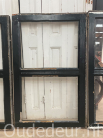 nr. r795 oude ramen met twee ruiten 5 stuks
