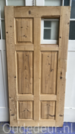 nr. 1529 oude deur met glas vak