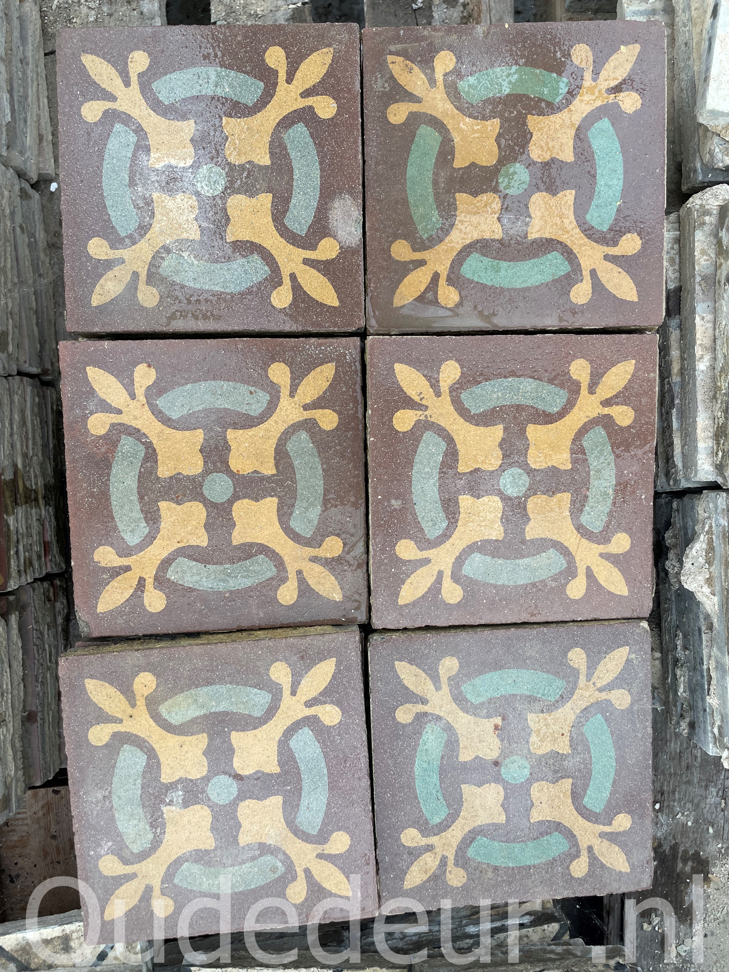 nr. 72 oude cementtegels 2 m2