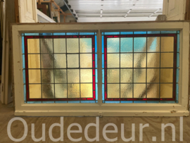 nr. r838 grote glas in lood raam