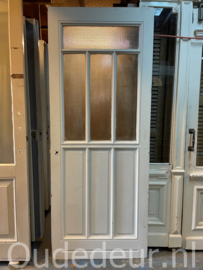nr. 2849 oude deur met glasverdeling