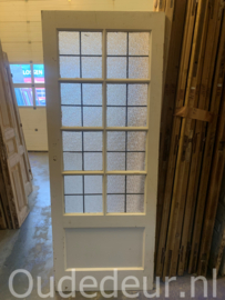 GL620 deur met ondoorzichtig glas in lood