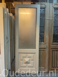 nr. 2874 antiek deur met glas