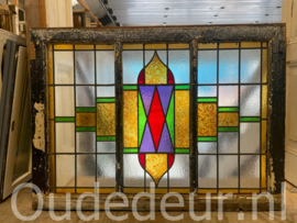 nr. r868 glas in lood raam
