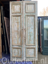 nr. set485 set oude antieke deuren half geloogd