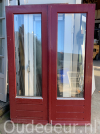 nr. set889 setjes buitendeuren met dubbel glas