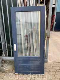 nr. a577 lage buitendeur met dubbel glas