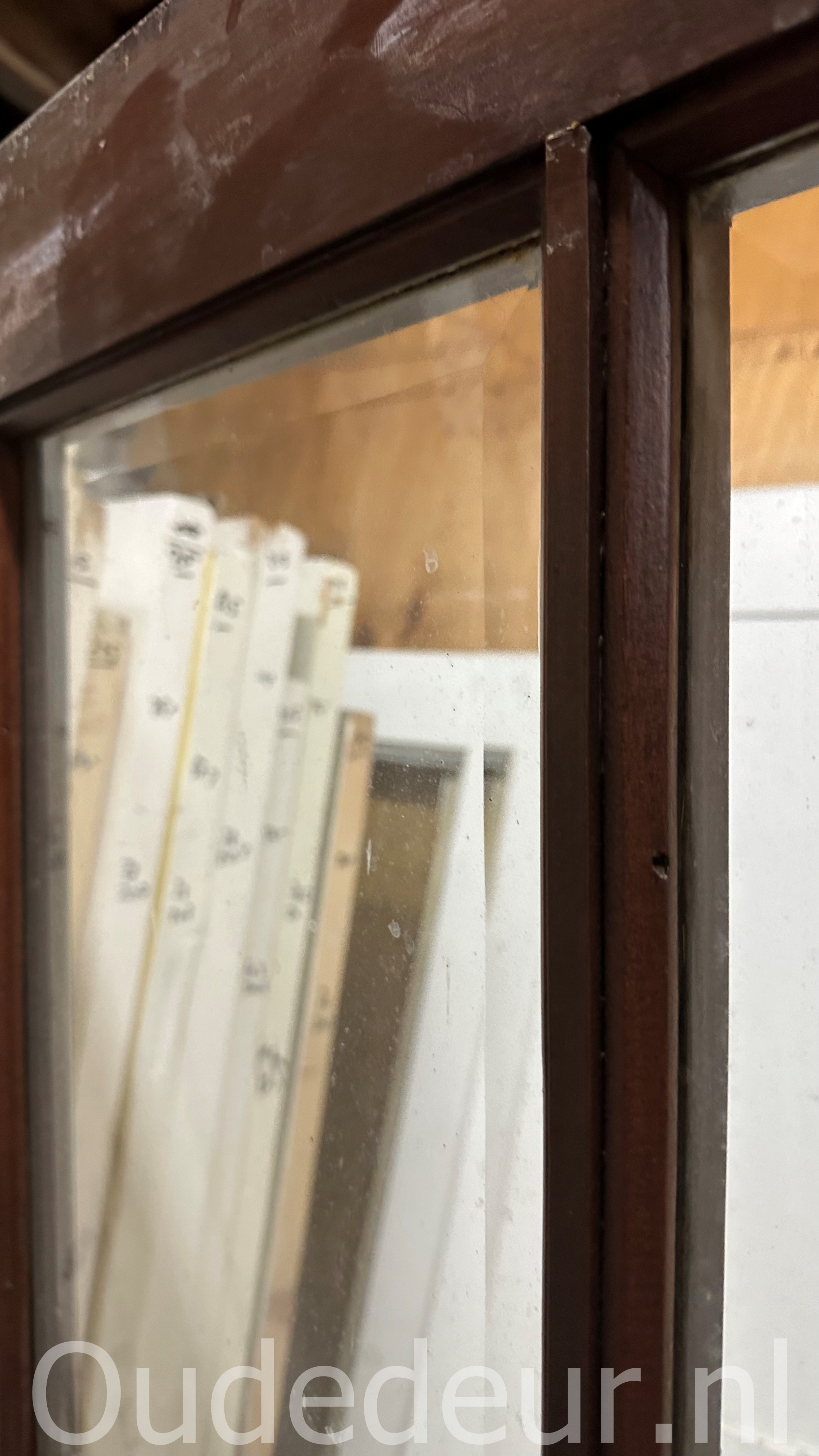 nr. 2760 ruitjesdeur met facet glas