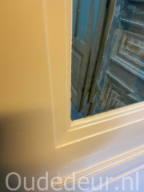 nr. GL734 grote deur met facetglas