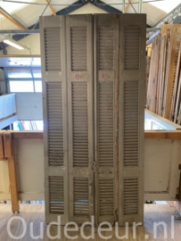 nr. L113a set smalle oude louvre deuren