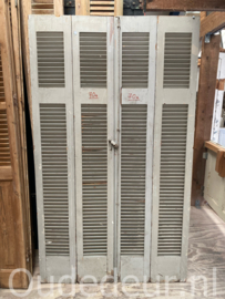 nr. L70a setje louvre deuren