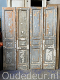 nr. set584 set sets antieke deuren grijs/ blauw
