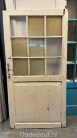 nr. 2708 lage oude deur met glas