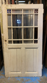 nr. 1599 oude deur met glas