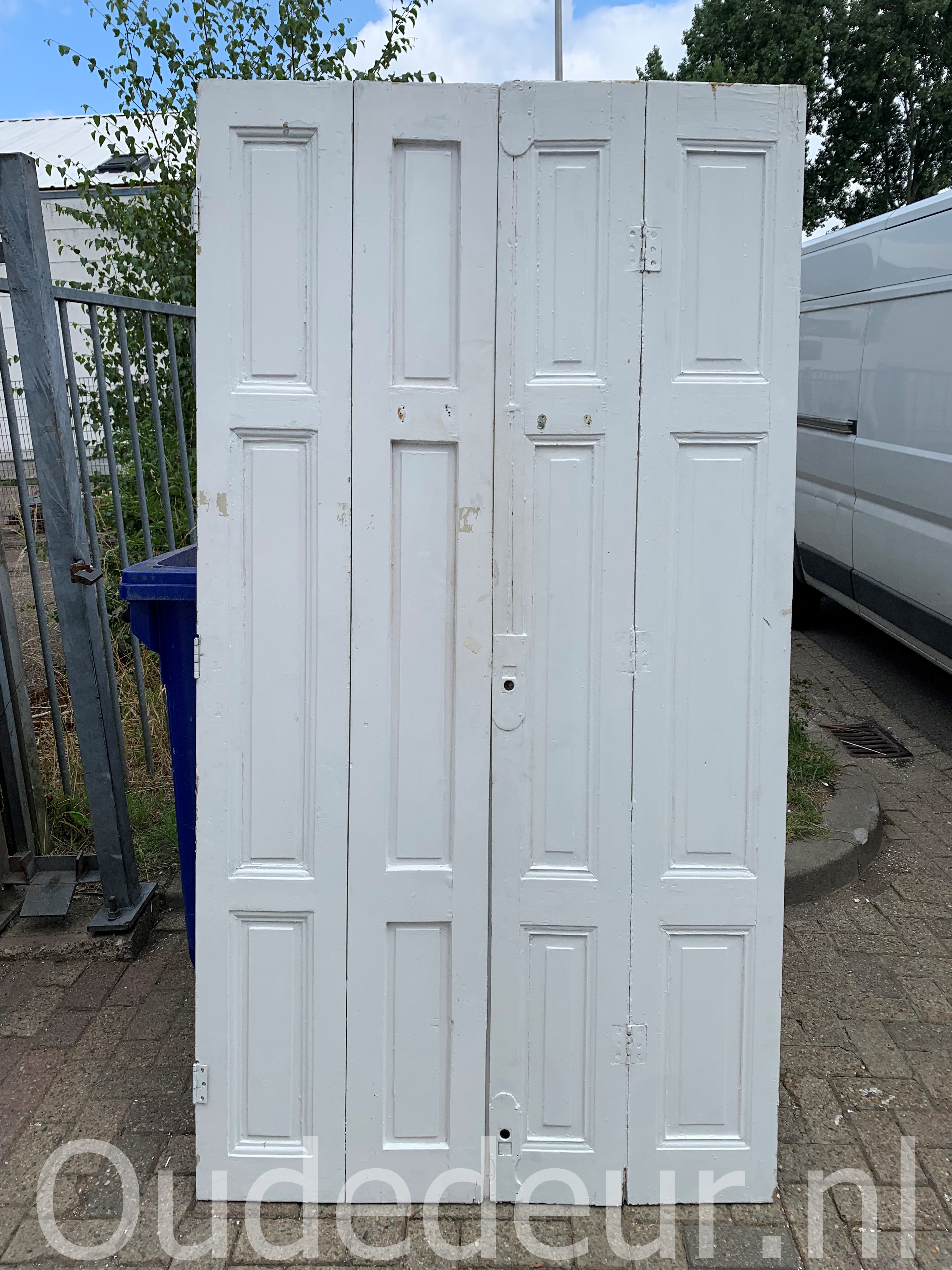nr. L744 set oude raamluiken