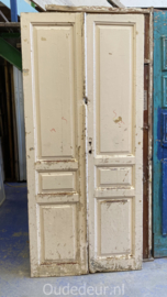 nr. set 472 witte antieke dubbele deuren