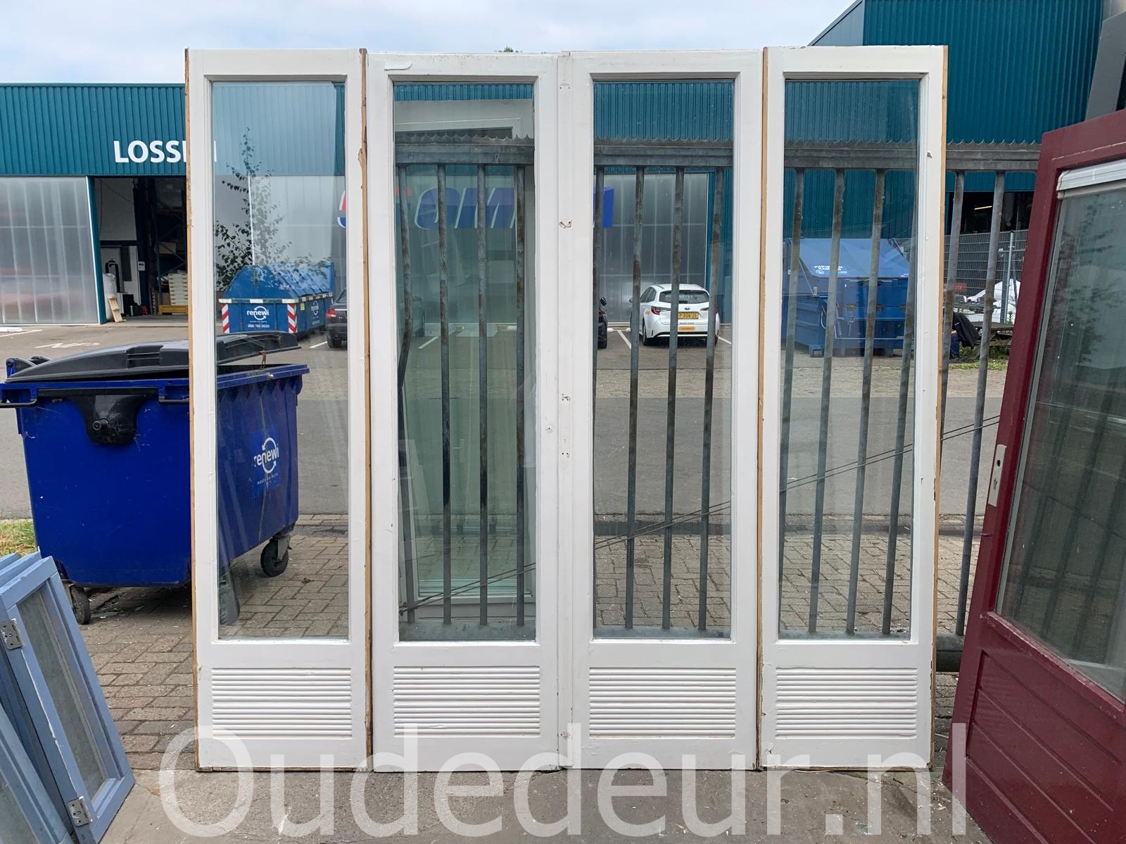nr. set992 buitendeuren met zijlichten