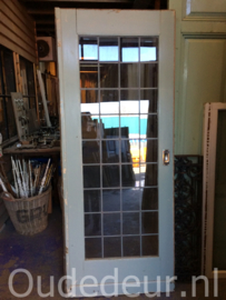 nr. GL676 glas in lood (schuif ) deur