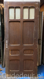 nr. 1313 brede deur met ruitjes bovenin