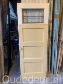 nr. GL617 deur met glas in lood vak