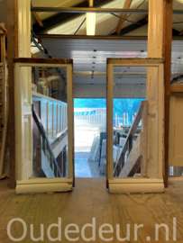 nr. r649 2 x raampje met dubbel glas