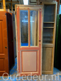 nr. 2830 oude deur met twee glas