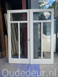 nr. set437 set grote deuren met veel glas