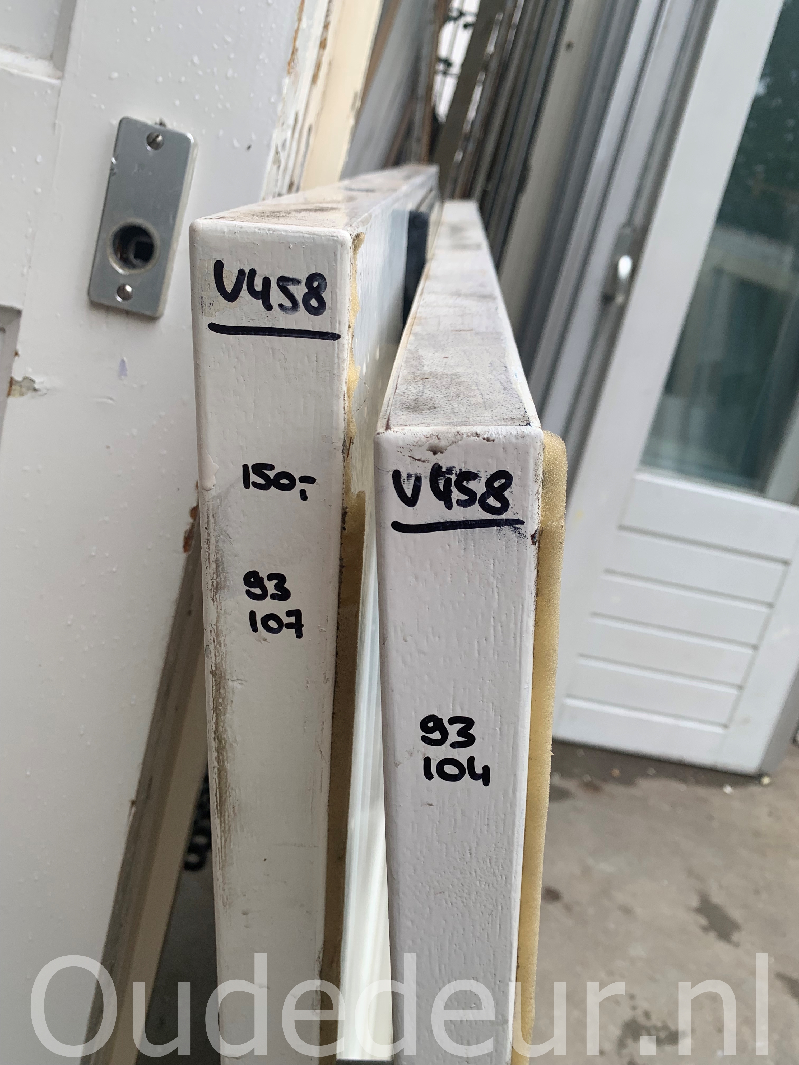 nr. v458 deelbare voordeur