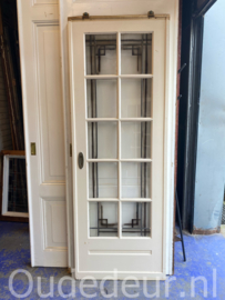 nr. GL713 glas in lood deur (schuif)