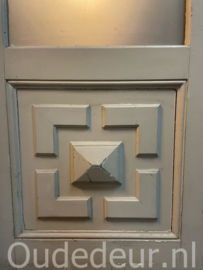 nr. 2874 antiek deur met glas
