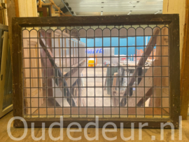 nr. r870 groot glas in lood raam